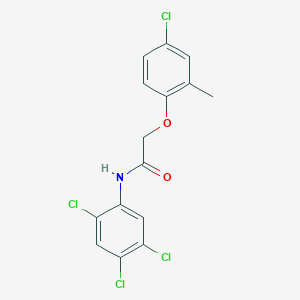 2-(4-chloro-2-methylphenoxy)-N-(2,4,5-trichlorophenyl)acetamide