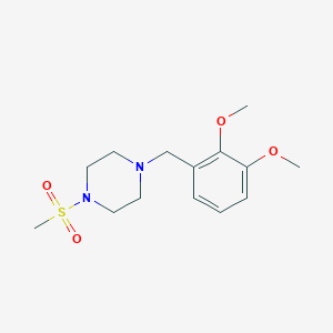 1-(2,3-Dimethoxybenzyl)-4-(methylsulfonyl)piperazine