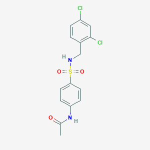 N-(4-{[(2,4-dichlorobenzyl)amino]sulfonyl}phenyl)acetamide