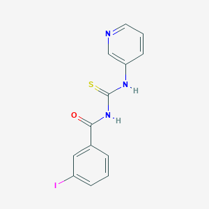 3-iodo-N-(pyridin-3-ylcarbamothioyl)benzamide