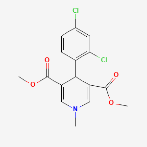 dimethyl 4-(2,4-dichlorophenyl)-1-methyl-1,4-dihydro-3,5-pyridinedicarboxylate