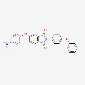 5-(4-Aminophenoxy)-2-(4-phenoxyphenyl)isoindole-1,3-dione