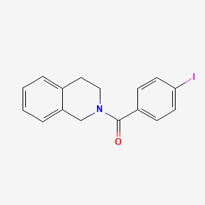 2-(4-iodobenzoyl)-1,2,3,4-tetrahydroisoquinoline