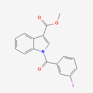 methyl 1-(3-iodobenzoyl)-1H-indole-3-carboxylate