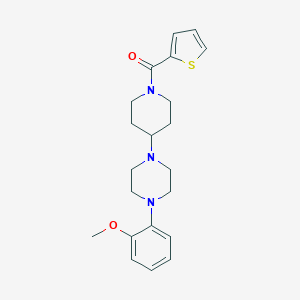 1-(2-Methoxyphenyl)-4-[1-(2-thienylcarbonyl)-4-piperidinyl]piperazine
