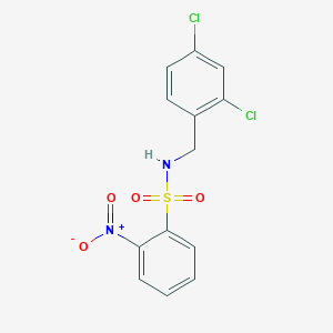 N-(2,4-dichlorobenzyl)-2-nitrobenzenesulfonamide