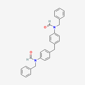 molecular formula C29H26N2O2 B3681009 (methylenedi-4,1-phenylene)bis(benzylformamide) 