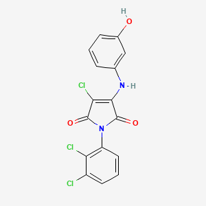 molecular formula C16H9Cl3N2O3 B3681554 MFCD02356924 