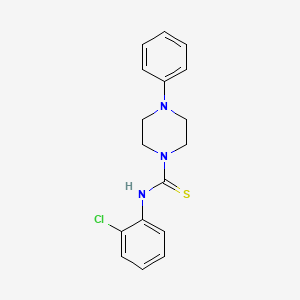 N-(2-chlorophenyl)-4-phenylpiperazine-1-carbothioamide