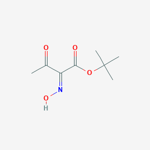 B036821 tert-butyl (2E)-2-hydroxyimino-3-oxobutanoate CAS No. 1312786-80-3