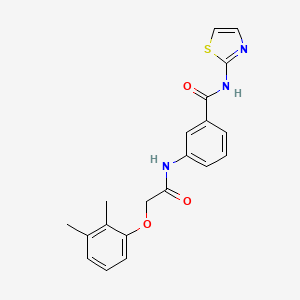 3-{[(2,3-dimethylphenoxy)acetyl]amino}-N-1,3-thiazol-2-ylbenzamide