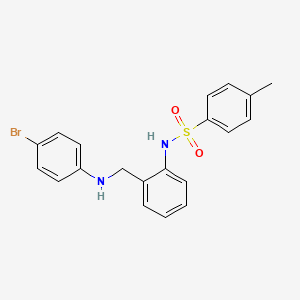 N-(2-{[(4-bromophenyl)amino]methyl}phenyl)-4-methylbenzenesulfonamide