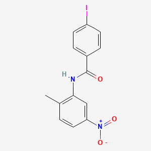 4-iodo-N-(2-methyl-5-nitrophenyl)benzamide