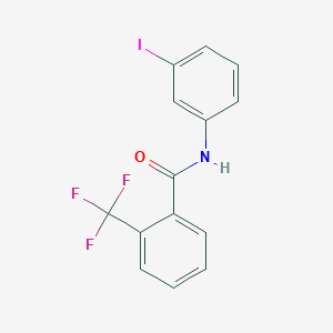 N-(3-iodophenyl)-2-(trifluoromethyl)benzamide