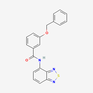 N-(2,1,3-Benzothiadiazol-4-YL)-3-(benzyloxy)benzamide