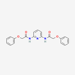 2-PHENOXY-N-[6-(2-PHENOXYACETAMIDO)PYRIDIN-2-YL]ACETAMIDE