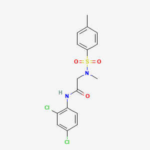 N-(2,4-dichlorophenyl)-N~2~-methyl-N~2~-[(4-methylphenyl)sulfonyl]glycinamide