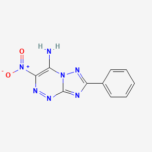 3-Nitro-7-phenyl-[1,2,4]triazolo[5,1-c][1,2,4]triazin-4-amine