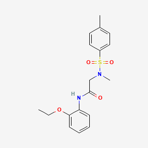 N-(2-ethoxyphenyl)-N~2~-methyl-N~2~-[(4-methylphenyl)sulfonyl]glycinamide