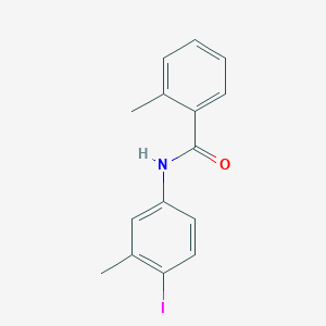 N-(4-iodo-3-methylphenyl)-2-methylbenzamide