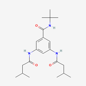 N-t-butyl-3,5-bis-(3-methylbutyrylamino)-benzamide