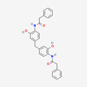 N,N'-[methylenebis(2-hydroxy-4,1-phenylene)]bis(2-phenylacetamide)