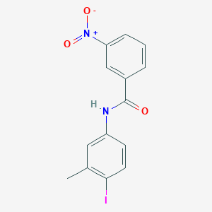 N-(4-iodo-3-methylphenyl)-3-nitrobenzamide