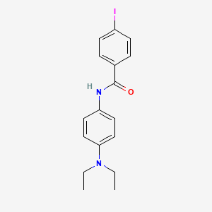 N-[4-(diethylamino)phenyl]-4-iodobenzamide