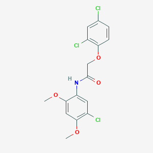 N-(5-chloro-2,4-dimethoxyphenyl)-2-(2,4-dichlorophenoxy)acetamide