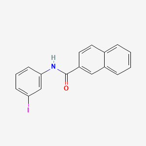 N-(3-iodophenyl)naphthalene-2-carboxamide