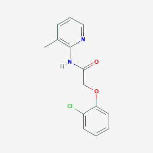 2-(2-chlorophenoxy)-N-(3-methylpyridin-2-yl)acetamide