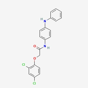 2-(2,4-dichlorophenoxy)-N-[4-(phenylamino)phenyl]acetamide