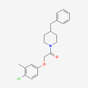 1-(4-Benzylpiperidin-1-yl)-2-(4-chloro-3-methylphenoxy)ethanone