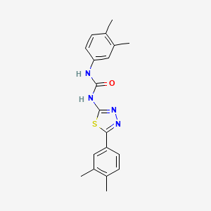 1-(3,4-Dimethylphenyl)-3-[5-(3,4-dimethylphenyl)-1,3,4-thiadiazol-2-yl]urea