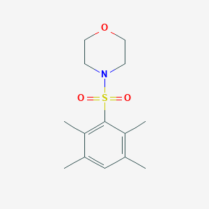 molecular formula C14H21NO3S B368708 4-[(2,3,5,6-Tetramethylphenyl)sulfonyl]morpholine CAS No. 385401-81-0