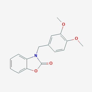 3-(3,4-dimethoxybenzyl)-1,3-benzoxazol-2(3H)-one