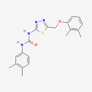 1-{5-[(2,3-Dimethylphenoxy)methyl]-1,3,4-thiadiazol-2-yl}-3-(3,4-dimethylphenyl)urea