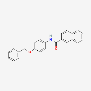 N-[4-(benzyloxy)phenyl]-2-naphthamide