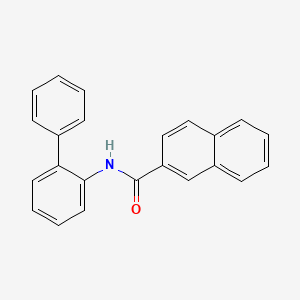 N-(2-phenylphenyl)naphthalene-2-carboxamide