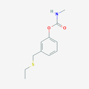 [3-(ethylsulfanylmethyl)phenyl] N-methylcarbamate