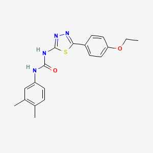 1-(3,4-Dimethylphenyl)-3-[5-(4-ethoxyphenyl)-1,3,4-thiadiazol-2-yl]urea