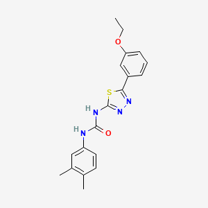 1-(3,4-Dimethylphenyl)-3-[5-(3-ethoxyphenyl)-1,3,4-thiadiazol-2-yl]urea