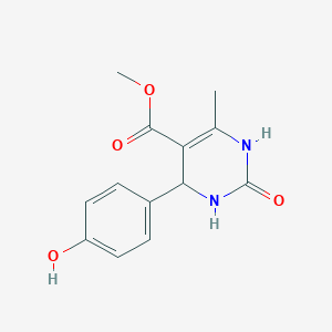 Methyl 4-(4-hydroxyphenyl)-6-methyl-2-oxo-1,2,3,4-tetrahydropyrimidine-5-carboxylate