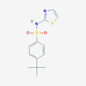 4-tert-butyl-N-(1,3-thiazol-2-yl)benzenesulfonamide