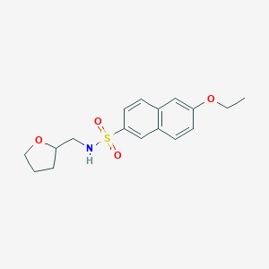 6-ethoxy-N-(oxolan-2-ylmethyl)naphthalene-2-sulfonamide