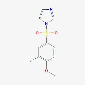 1-(4-Methoxy-3-methylphenyl)sulfonylimidazole