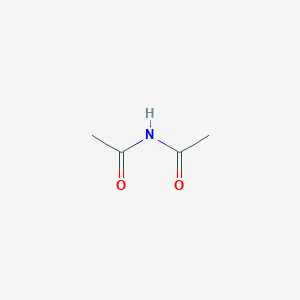 molecular formula C4H7NO2 B036884 二乙酰胺 CAS No. 625-77-4