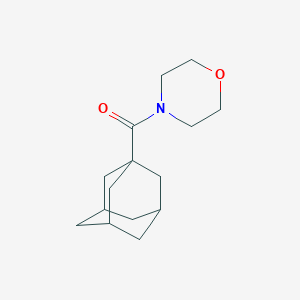 molecular formula C15H23NO2 B368857 1-(1-Adamantanecarbonyl)morpholine CAS No. 22508-50-5