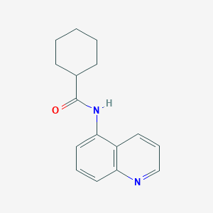 N-(quinolin-5-yl)cyclohexanecarboxamide