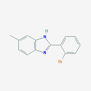 2-(2-bromophenyl)-5-methyl-1H-benzimidazole